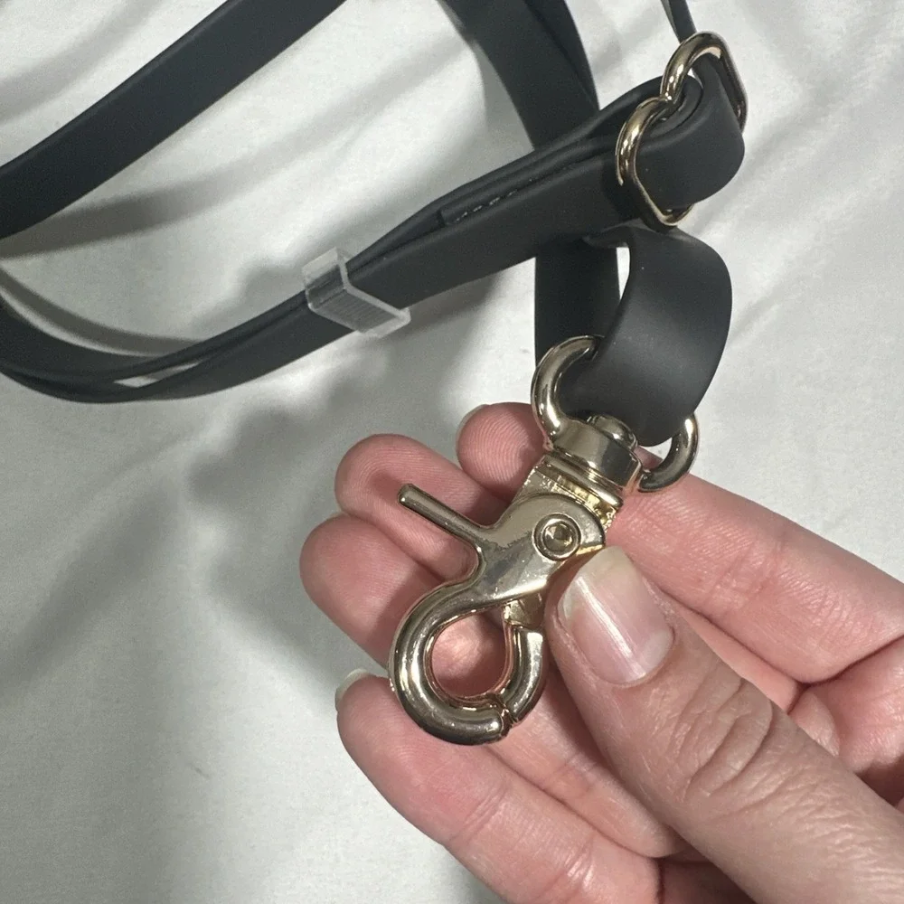 NEW $46 Sunny Tails [ Espresso Brown ] 4-in-1 Convertible Hands Free Leash U1620